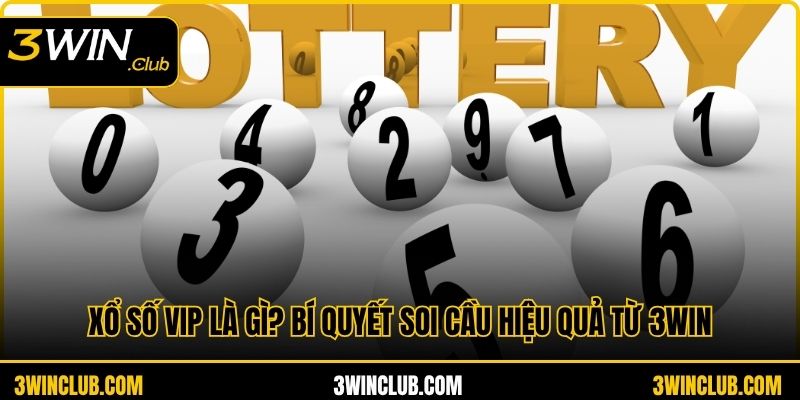 Xổ Số VIP Là Gì? Bí Quyết Soi Cầu Hiệu Quả Từ 3WIN