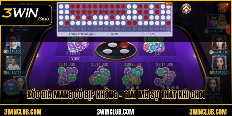 Xóc đĩa mạng có bịp không